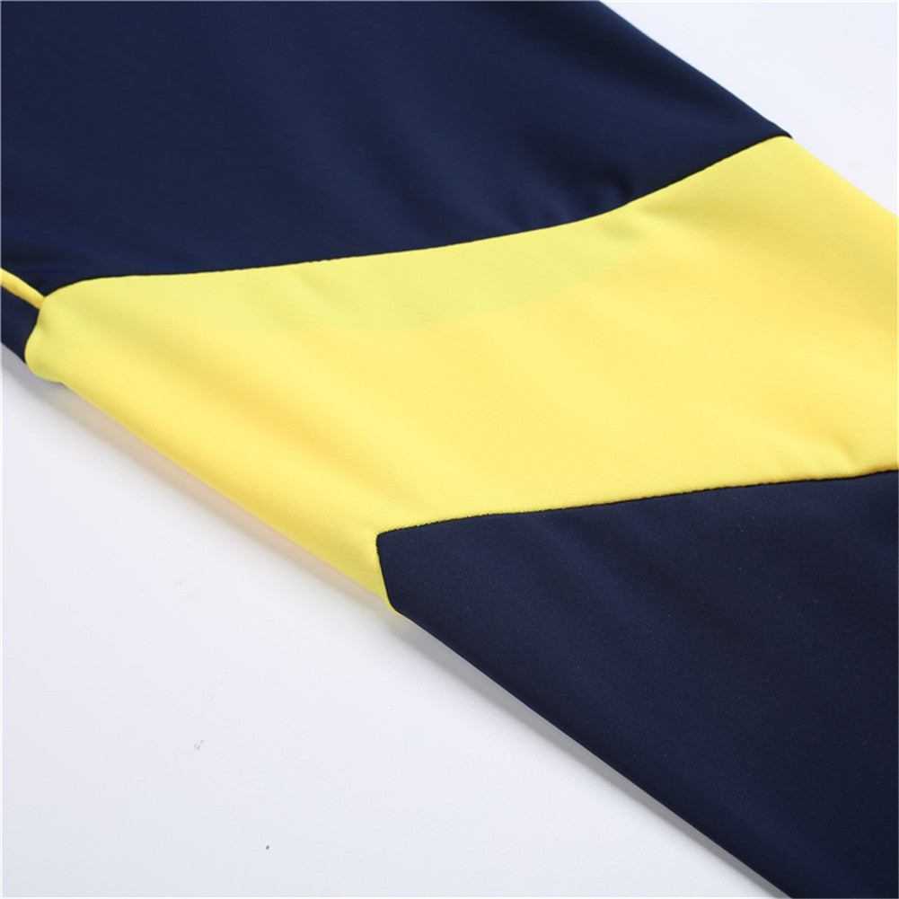 Splicing yoga sports suit