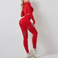 Navel exposed yoga suit