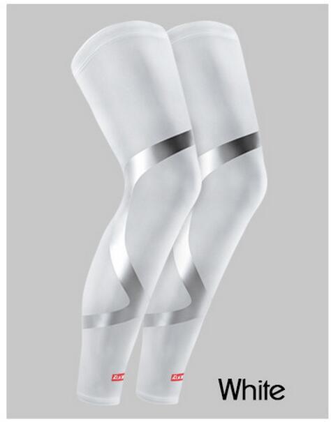 Kuangmi 1 pc Leg Compression Sleeve Basketball Support Sports Knee Protector Socks Pads Shin Guard Football Leg Warmers Cycling