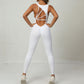 Jumpsuit Women's One-piece Yoga Sleeveless Workout Clothes Running Sportswear Stretch Tight Training Wear