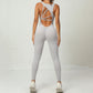 Jumpsuit Women's One-piece Yoga Sleeveless Workout Clothes Running Sportswear Stretch Tight Training Wear